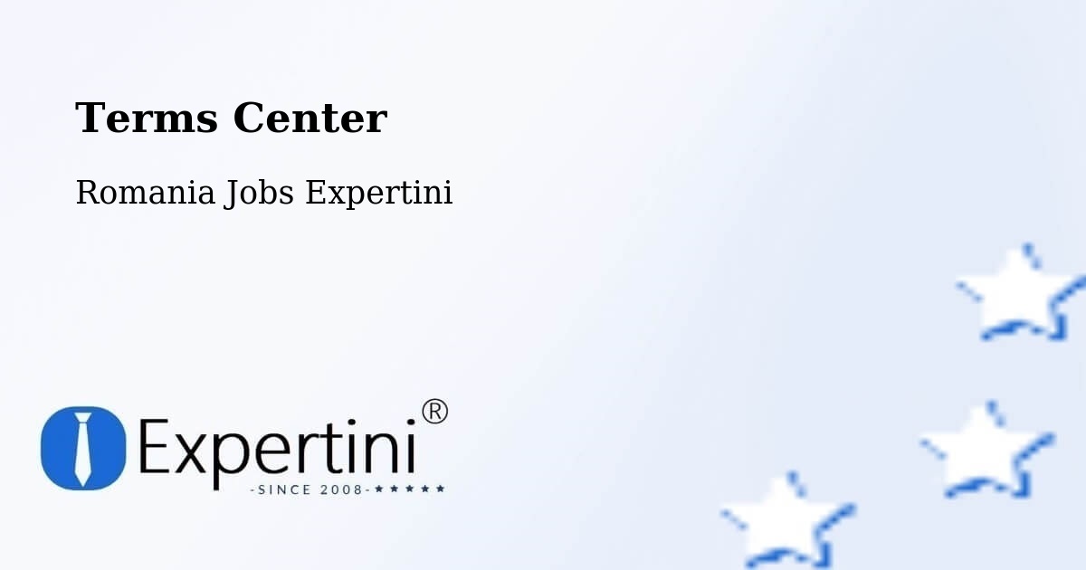 Terms of Service – Copşa Mică - Romania Jobs Expertini